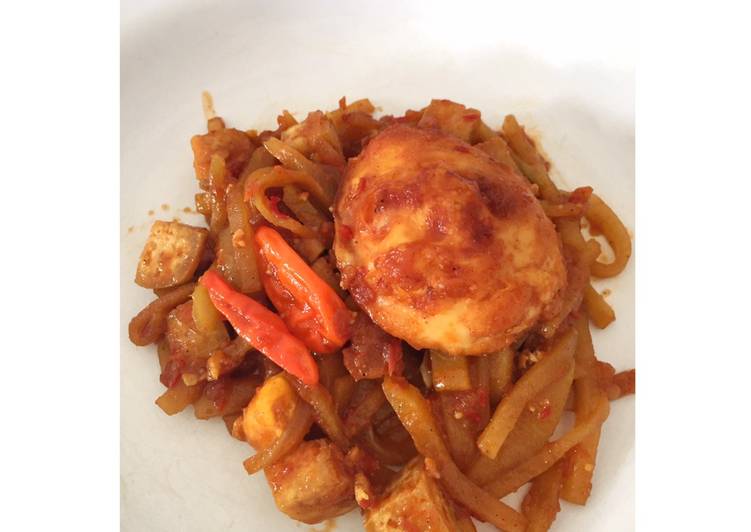 Balado labu siam telur tahu