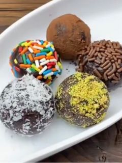 صورة لوصفة كرات الشوكولاتة 🍫