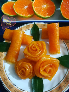 عکسی از دستور لواشک نارنگی