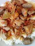 Braised Lamb Liver with Rice