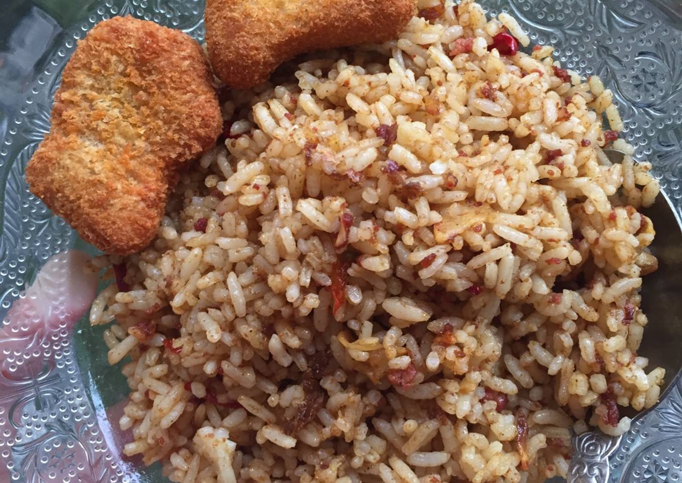 Nasi Goreng Rendang Kornet