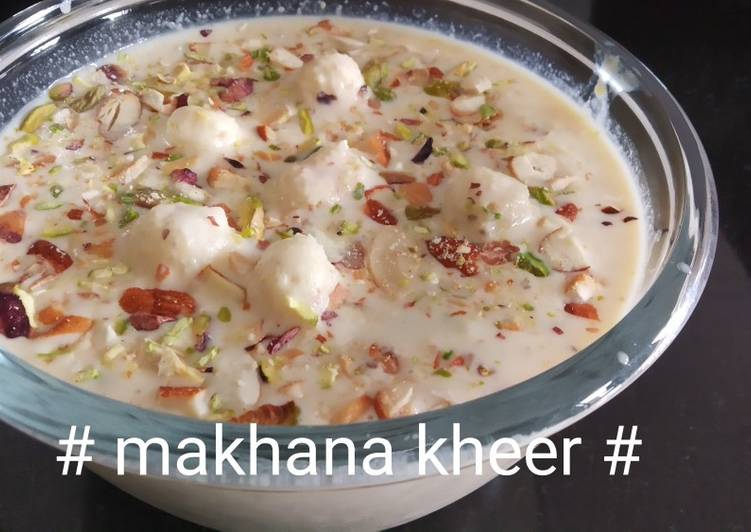 Steps to Make Ultimate Makhana kheer
