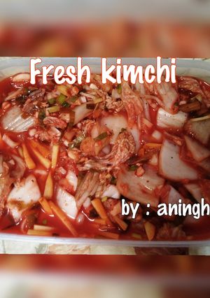 Foto resep Kimchi authentic korea