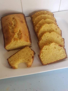 A picture of Condensed milk cake.