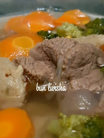 Langkah Mudah untuk Membikin Resep Sop Daging Pelangi yang Lezat Anti Ribet, Mantap