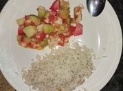 Una foto de calabacitas y chayote