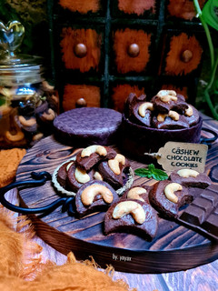 Foto resep Cashew chocolate cookies