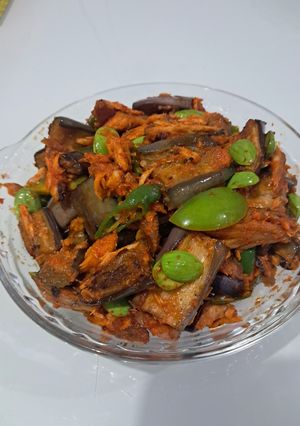 Foto resep Oseng terong tongkol