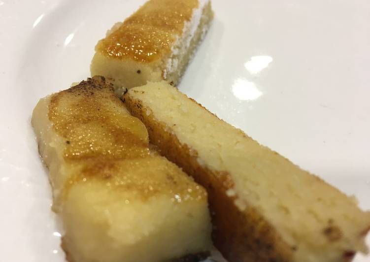 Turrón de yema tostada