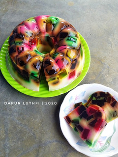 Foto resep Puding Mozaik
