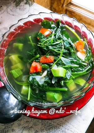 Foto resep Bening bayam