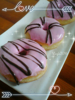 Foto resep Eggless Donat irit No Knead (tanpa ulen dan telur) 3 versi