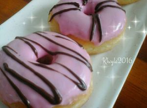 Foto resep Eggless Donat irit No Knead (tanpa ulen dan telur) 3 versi