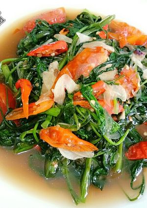 Foto resep Tumis Kangkung Terasi