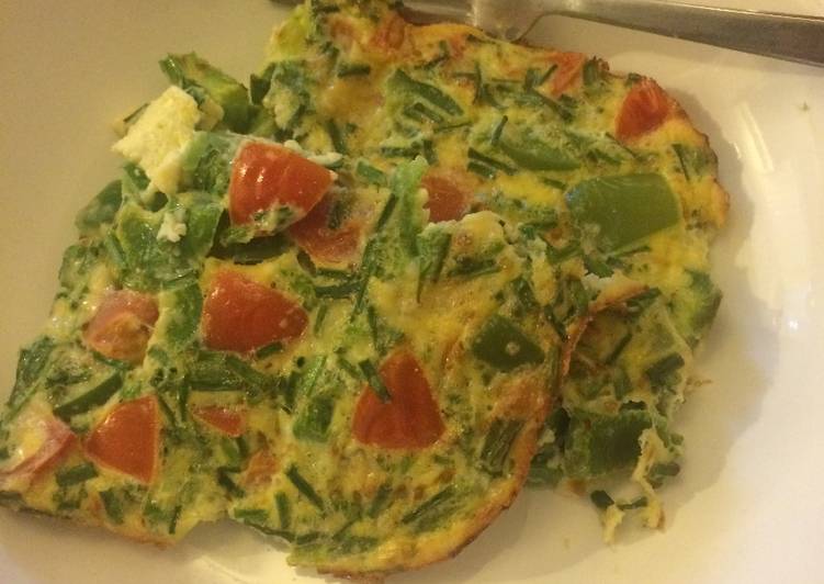 Tasty And Delicious of Oven Baked Omelette