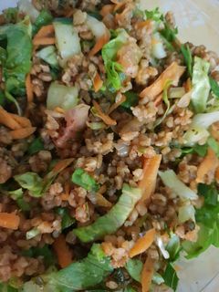 صورة لوصفة برغل بالخضار