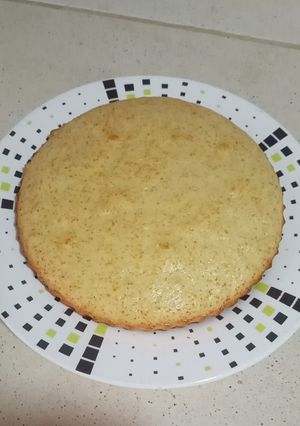 Una foto de Bizcocho de vainilla
