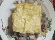 Una foto de pastel de papa gratinadas
