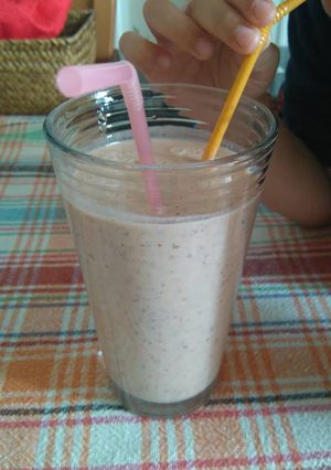 Φωτογραφία της συνταγής Smoothie φράουλας 🍓