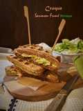 Smoked Salmon and Leek Grilled Sandwiches
