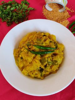 ক‍্যাপ্সিকাম আলু পোস্ত (capsicum aloo posto recipe in Bengali) রেসিপির প্রধান ছবি