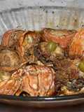 Langosta al horno