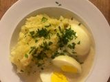 Eier in Senfsauce