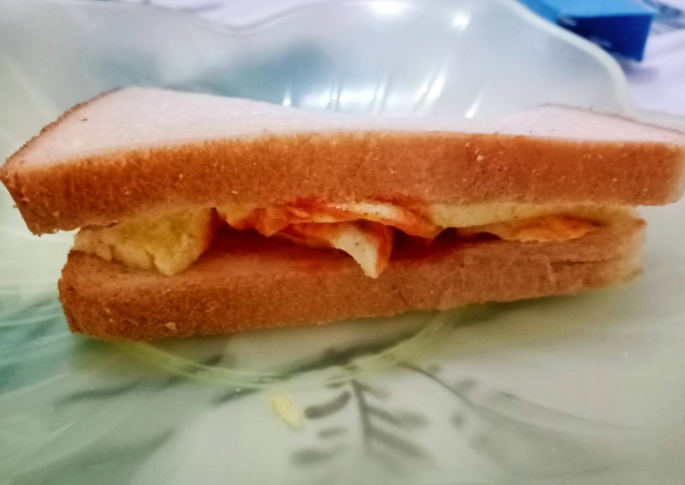 Sandwich Telur Sederhana/Roti isi simple ala anak kost