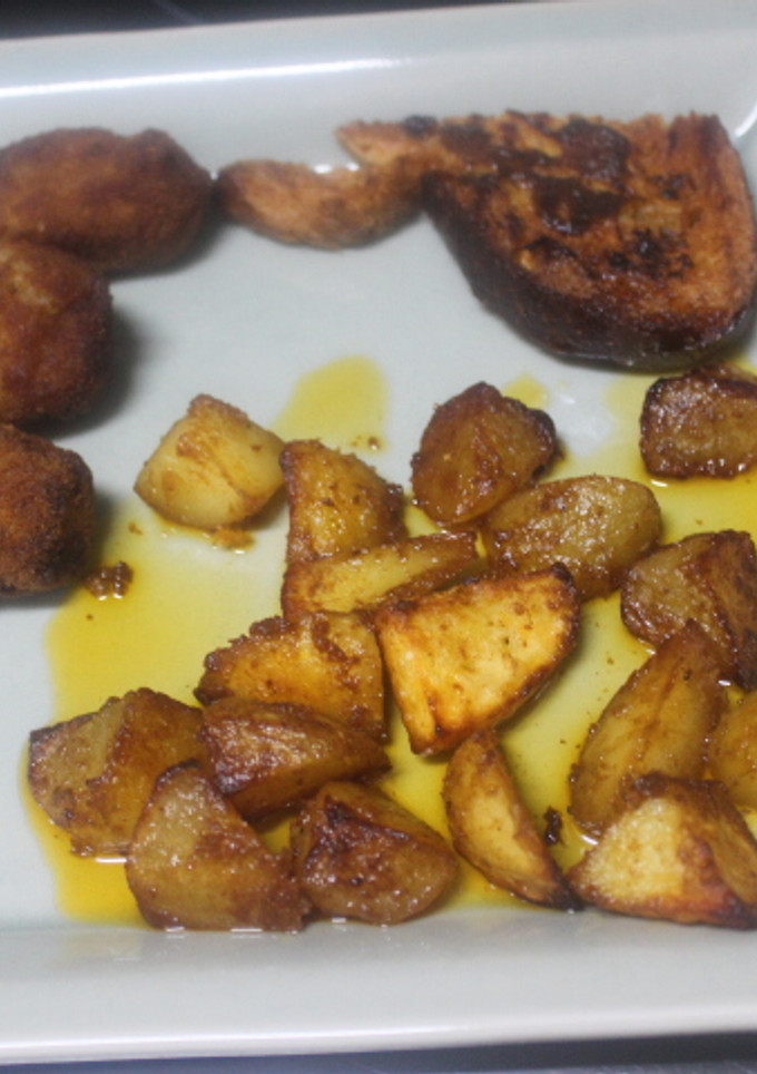 Una foto de Croquetas con patatas en freidora de aire