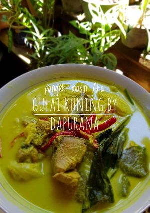 Foto resep Pangek masin Aka gulai kuning