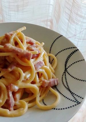A picture of Finta Carbonara.