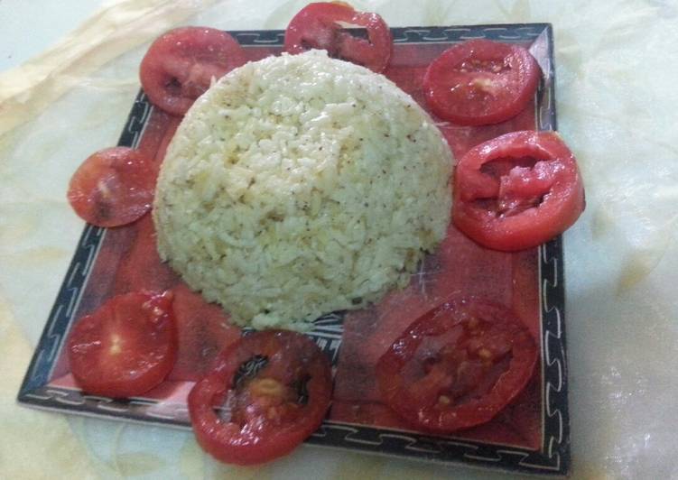 Coconut rice# my unique rice recipe contest#