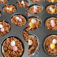 A picture of Chocolate Easter Nests.