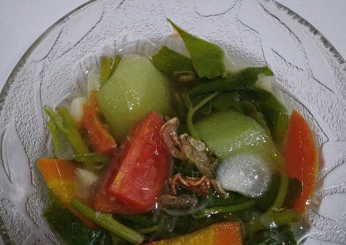 Resep Sayur bening segeerrr Anti Gagal