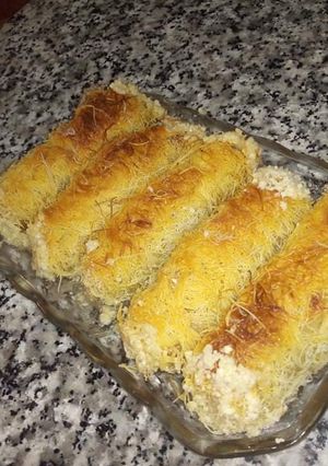 صورة لوصفة قطايف او الكنافة
