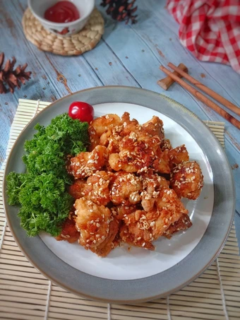 Langkah Mudah untuk Menyiapkan Resep Korean Honey Butter Chicken yang  Bikin Ketagihan Anti Ribet, Mantap