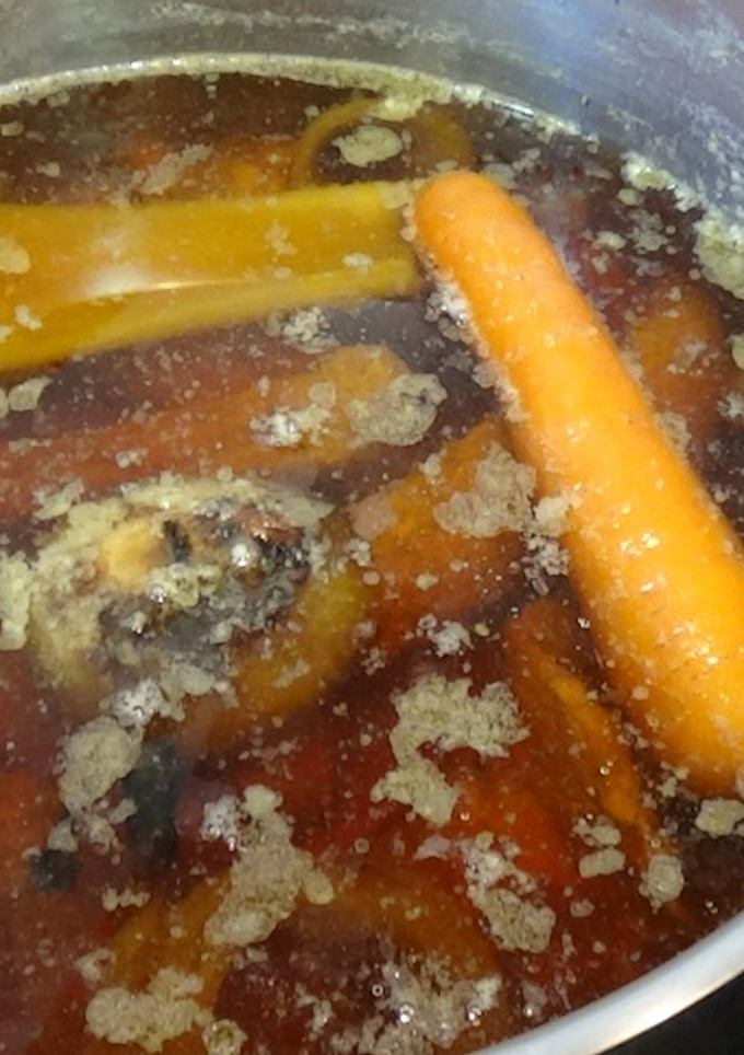 Una foto de Caldo oscuro