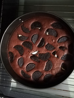 Una foto de Brownie con oreo