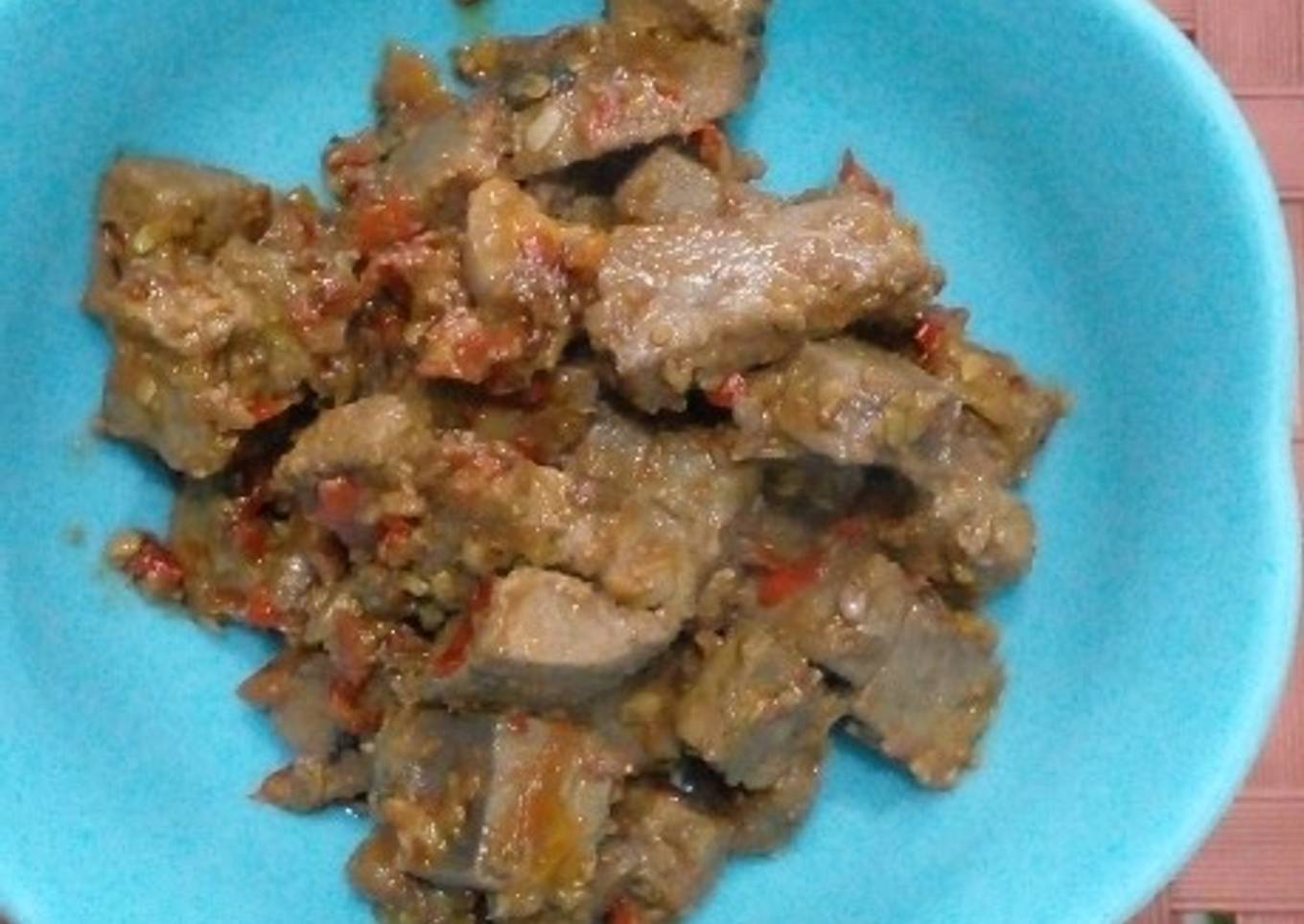 Sambal goreng hati sapi