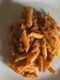 Macaroni with Ground Beef and Chorizo