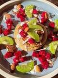 Banana oatmeal pancake