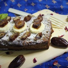 A picture of Banana Dates Cake.