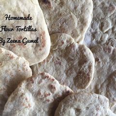 A picture of Homemade Flour Tortillas.