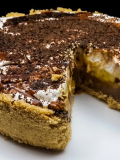 A picture of Banoffee pie.