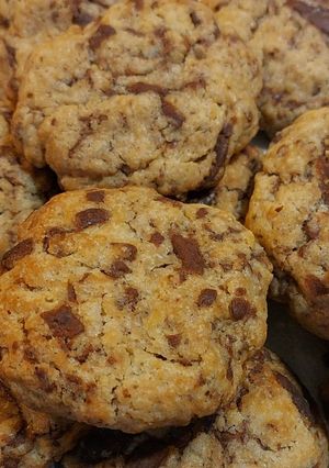 Una foto de Galletas Estilo Nueva York con Chocolate (sabor vainilla)