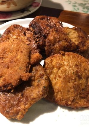 酥炸素排 的食譜成品照片