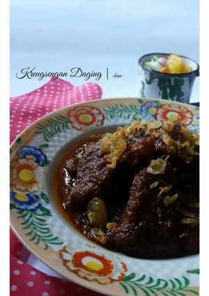 Foto resep Krengsengan Daging khas Surabaya | tanpa petis udang