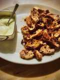 Solomillo de cerdo al Shichimi togarashi con mayonesa de wasabi