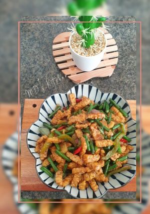 Foto resep Orek Tempe Kacang Panjang