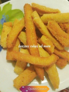 A picture of Crispy chinchin.